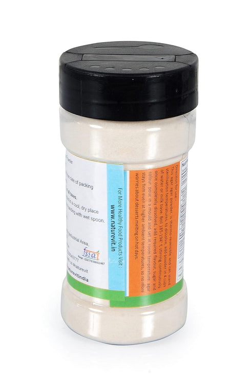 NatureVit Agar Agar Powder Vegan Gelatin Substitute for Jellies & Desserts