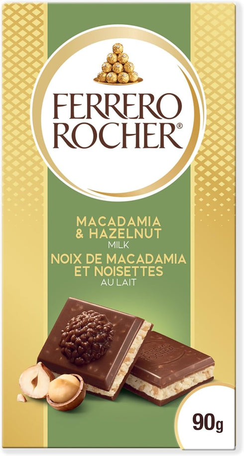 Ferrero Rocher Chocolate Bar 90g