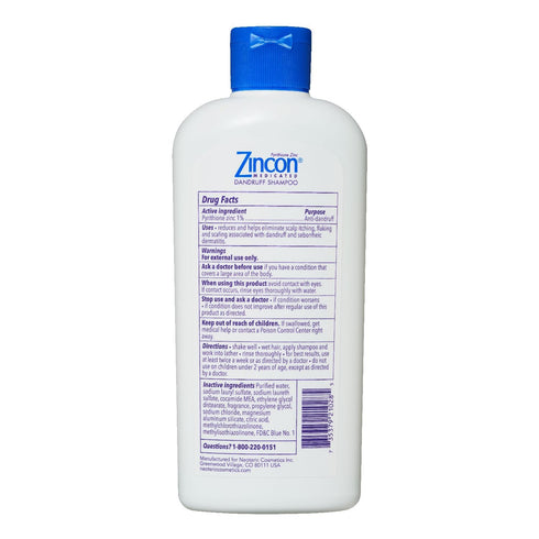Zincon Medicated Dandruff Shampoo