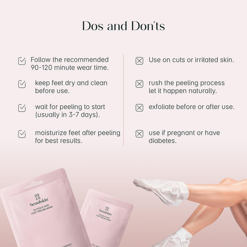 SeoulSkin Glycolic Acid Foot Peeling Mask