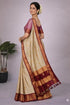 Vasthrlay Traditional Matching Unstitched Orangeblack