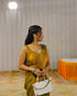 VasthrlayBoarder Unstitched Chhaavad Mustard Free Ethnic Wear