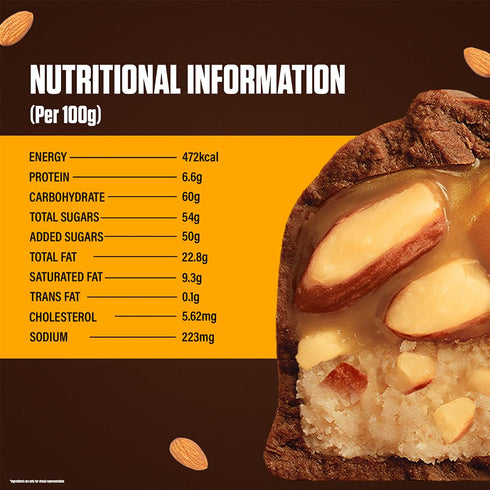 Snickers Almond Filled Chocolate Bar | Loaded with Crunchy Almonds & Caramel | 22g | Pack of 24