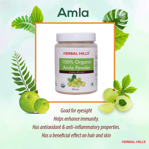 Herbal Hills Organic Amla Powder