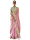 Vasthrlay Unstitched Multicolor Comfortable Friendly Saree
