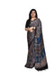Vasthrlay Ajrakh Saree Crepe