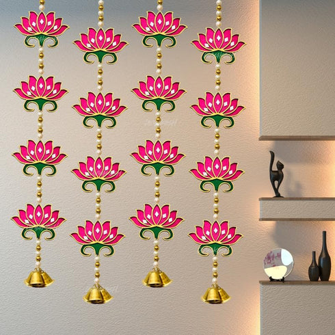 Divyakosh Door Hangings for Home Decoration | 4 Latkans (24 Inch Each) |