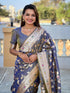 Vasthrlay Jacquard Unstitched Saree