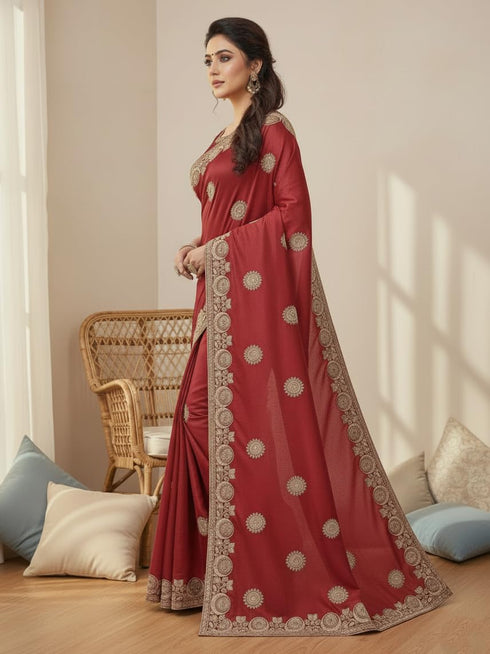 Vasthrlay Chiffon Traditional Ethinic Az Ys Vanshika Ethnic Wear