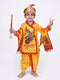Krishna Makhan Chor Dress, Kurta, Dhoti, Mukut, Bansuri, Mala & Pataka Set