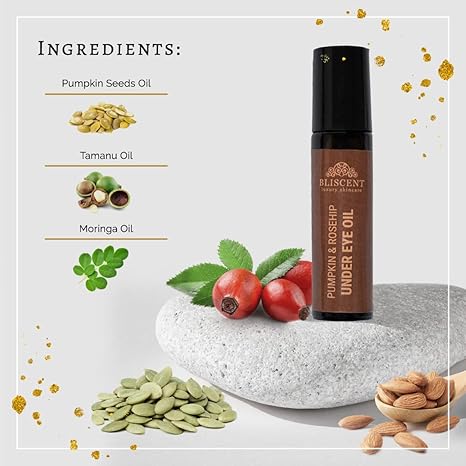 BLISCENT Pumpkin Rosehip Under Eye Oil