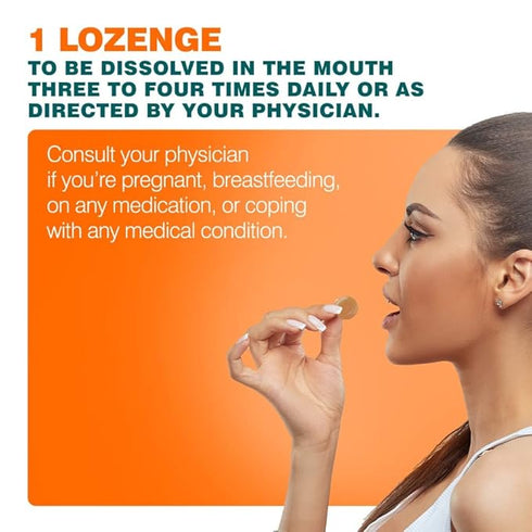 Himalaya Koflet H Lozenges orange Flavour