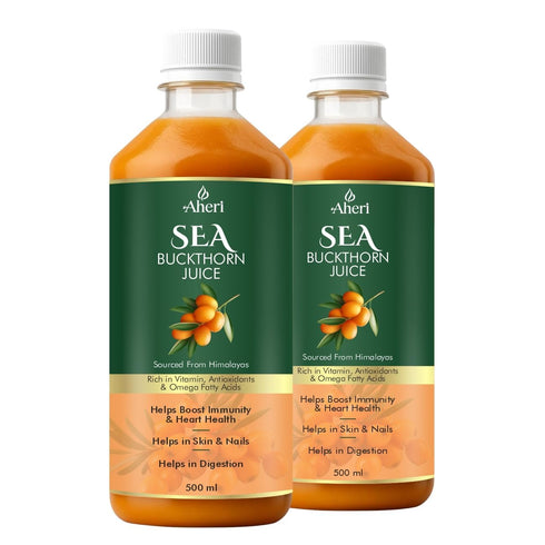 AHERI Sea Buckthorn Juice 500 ML Buckthorn Berry Herbal