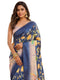 Vasthrlay Printed Coral Saree