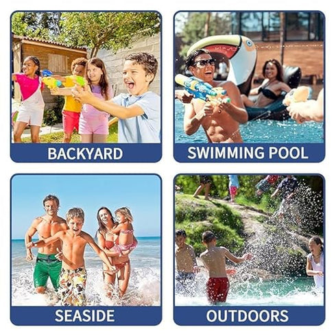 Storio Rechargeable Electric Battery Operated Water Gun(War Pistol)