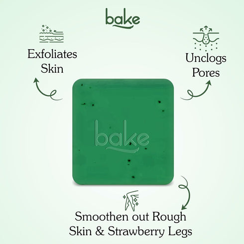 Bake 10% Aha + 1% Bha Scrub Treatment Soap