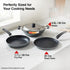 Prestige Non-Stick 3 Pc Cookware Set with Stainless Steel Lid