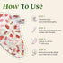 WildGlow Korean Peeling Foot Mask for Dry Cracked Feet