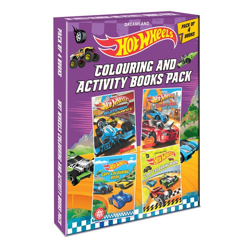 Hot Wheels Colouring and Activity Boos Pack