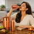 2 Litre Copper Jug & 1 Litre Bottle