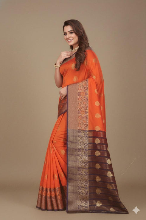 Vasthrlay Banarasi Jacquard Ethnic Wear