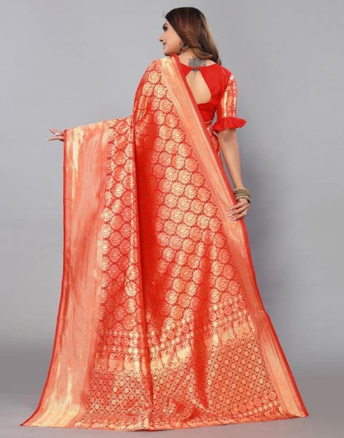 Vasthrlay Banarasi Traditional Saree