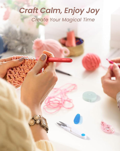 59 Pcs Crochet Kit for Beginners & Adults