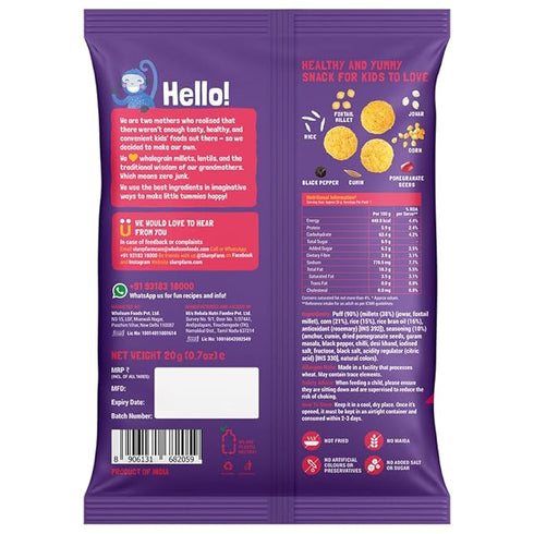 Slurrp Farm Mighty Jowar Puffs