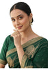 Vasthrlay Georgette Traditional Az Ys Pehenva Brown Rr Ethnic Wear