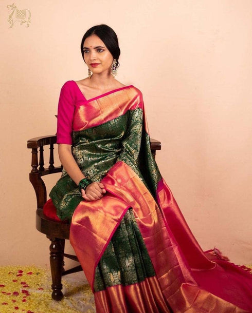 Vasthrlay Kanjivaram Festive Saree