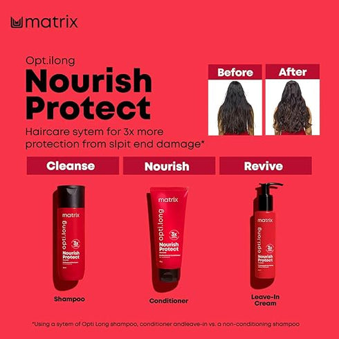 Matrix Opti Long Nourish Protect Nourishing Shampoo Ceramide