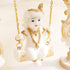 Karigaari India Lord Krishna on Swing Idol – Bal Gopal Jhula Murti