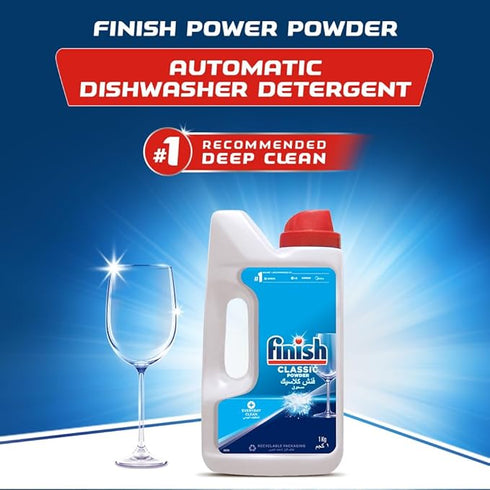 Finish Classic Dishwasher Powder Detergent