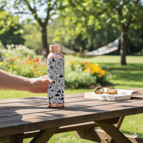 Copper Water Bottle 950ml