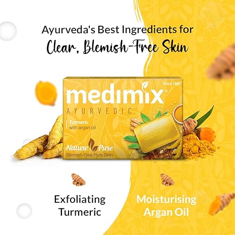 Medimix Ayurvedic Turmeric & Argan Oil Bathing Bar