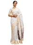 Vasthrlay Special Weaving Unstitched White Saree