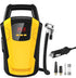 Style Make StyleMake Portable Car Air Compressor Tyre Inflator 12V DC Car Pump with Auto Cut Off Digital Pressure Gauge Bright and inbuilt LED Light