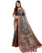 Vasthrlay Multicolor Contrast Kalamkari Unstitched