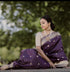Vasthrlay Purple Kanjivaram Saree