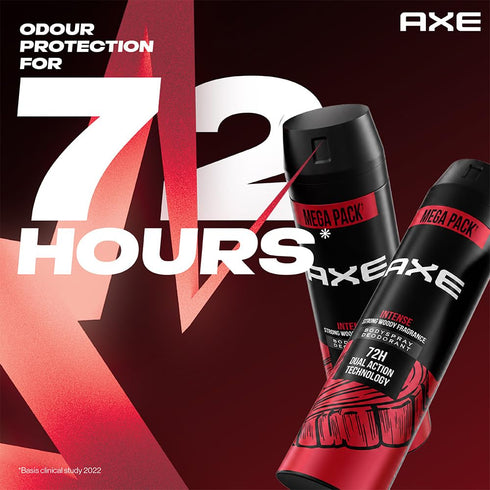Axe Intense Long Lasting Deodorant Bodyspray For Men 215 Ml