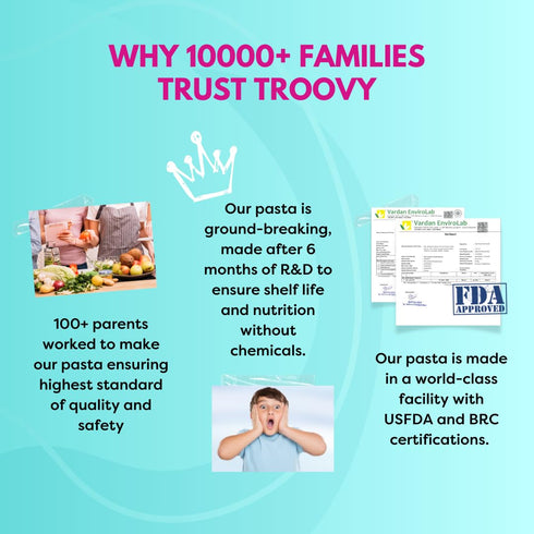 Troovy High Protein Millet Macaroni Pasta
