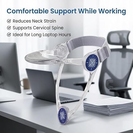 Alark Neck Stretcher Cervical Traction Device 360° Adjustable Neck Brace Support