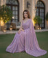 Vasthrlay Lavender Designer Saree