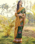 Vasthrlay Womens Printed Unstitched Maroon Saree