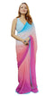 VasthrlayPrinted Georgette Unstitched Paddingggg Multicolour Free Ethnic Wear