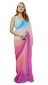 VasthrlayPrinted Georgette Unstitched Paddingggg Multicolour Free Ethnic Wear
