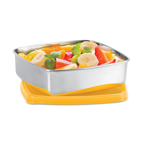 Milton Steel Pro Rectangular Lunchbox