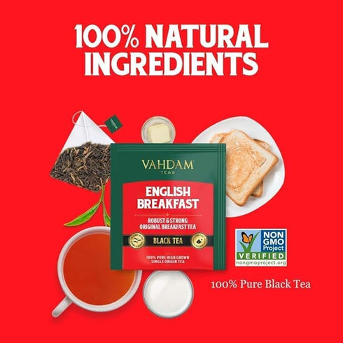 Vahdam Tea English Breakfast Black Tea