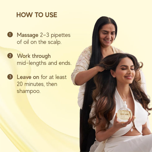 Indē wild Champi Hair Oil With Rosemary Oil