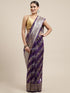 Vasthrlay Silver Banarasi Saree